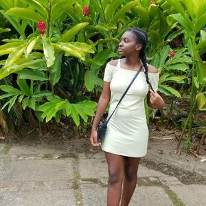 Light Green Off the shoulder dress